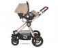 Детска комбинирана количка с трансформираща се седалка и столче за кола Lorelli Alexa Set, Pearl Beige 10021292182 thumb 9