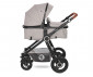 Детска комбинирана количка с трансформираща се седалка и столче за кола Lorelli Alexa Set, Opaline Grey Elephants 10021292185 thumb 3