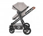 Детска комбинирана количка с трансформираща се седалка и столче за кола Lorelli Alexa Set, Opaline Grey Elephants 10021292185 thumb 7
