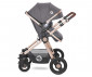 Детска комбинирана количка с трансформираща се седалка и столче за кола Lorelli Alexa Set, Opaline Luxe Black 10021292186 thumb 6
