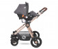 Детска комбинирана количка с трансформираща се седалка и столче за кола Lorelli Alexa Set, Opaline Luxe Black 10021292186 thumb 9