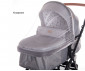 Комбинирана бебешка количка с обръщаща се седалка за деца до 15кг Lorelli Lora Set, String Dots 10021282115 thumb 27