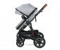 Комбинирана бебешка количка с обръщаща се седалка за деца до 15кг Lorelli Lora Set, Cool Grey Elephants 10021282123 thumb 6