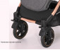 Комбинирана бебешка количка Lorelli Storm Set, Luxe Black 10021702186 thumb 14