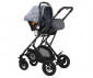 Комбинирана бебешка количка с обръщаща се седалка за деца до 22кг Lorelli Sena Set, Grey Squared 10021612100 thumb 7