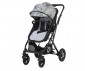 Комбинирана бебешка количка с обръщаща се седалка за деца до 22кг Lorelli Sena Set, Grey Marble 10021612113 thumb 4
