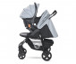 Комбинирана бебешка количка с обръщаща се седалка за деца до 22кг Lorelli Daisy Basic Set, Black Silver Blue 10021642124 thumb 5