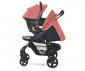 Комбинирана бебешка количка с обръщаща се седалка за деца до 22кг Lorelli Daisy Basic Set, Black Ginger Orange 10021642181 thumb 5