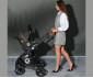 Комбинирана бебешка количка с обръщаща се седалка за деца до 22кг Lorelli Crysta 3в1, Blossom Pink 10021732145 thumb 23