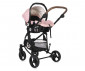 Комбинирана бебешка количка с обръщаща се седалка за деца до 22кг Lorelli Crysta 3в1, Blossom Pink 10021732145 thumb 7