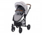 Комбинирана бебешка количка с обръщаща се седалка за деца до 22кг Lorelli Crysta 3в1, Opaline Grey 10021732185 thumb 4