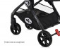 Комбинирана бебешка количка с обръщаща се седалка за деца до 15кг Lorelli Patrizia, Black 10021652106 thumb 13