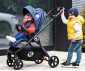 Комбинирана бебешка количка с обръщаща се седалка за деца до 15кг Lorelli Patrizia, Black 10021652106 thumb 19