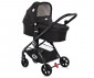 Комбинирана бебешка количка с обръщаща се седалка за деца до 15кг Lorelli Patrizia, Black 10021652106 thumb 2