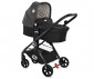 Комбинирана бебешка количка с обръщаща се седалка за деца до 15кг Lorelli Patrizia, Dark Grey 10021652118 thumb 2