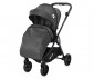Комбинирана бебешка количка с обръщаща се седалка за деца до 15кг Lorelli Patrizia, Dark Grey 10021652118 thumb 5