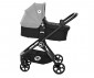 Комбинирана бебешка количка с обръщаща се седалка за деца до 15кг Lorelli Patrizia, Light Grey 10021652119 thumb 3
