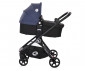 Комбинирана бебешка количка с обръщаща се седалка за деца до 15кг Lorelli Patrizia, Blue 10021652168 thumb 3