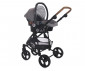 Комбинирана бебешка количка с чанта и с обръщаща се седалка за деца до 22кг Lorelli Crysta 3в1, Cool Grey 10021732123 thumb 5