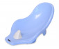 Детска вана за къпане на бебе с функция оттичане, стойка, термометър и подложка Lorelli, синя 10130820004 thumb 4