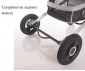 Комбинирана бебешка количка с обръщаща се седалка за деца до 15кг Lorelli Alba Premium Set, Opaline grey 10021472185 thumb 15