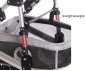 Комбинирана бебешка количка с обръщаща се седалка за деца до 15кг Lorelli Alba Premium Set, Opaline grey 10021472185 thumb 16