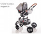Комбинирана бебешка количка с обръщаща се седалка за деца до 15кг Lorelli Alba Premium Set, Opaline grey 10021472185 thumb 18