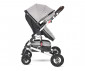 Комбинирана бебешка количка с обръщаща се седалка за деца до 15кг Lorelli Alba Premium Set, Opaline grey 10021472185 thumb 7