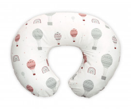 Възглавница за кърмене на бебе Lorelli Happy, сива балони 20040245301