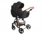 Комбинирана бебешка количка с чанта и с обръщаща се седалка за деца до 22кг Lorelli Crysta 3в1, Black Diamond 10021732202 thumb 2