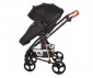 Комбинирана бебешка количка с чанта и с обръщаща се седалка за деца до 22кг Lorelli Crysta 3в1, Black Diamond 10021732202 thumb 7