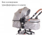 Комбинирана бебешка количка с обръщаща се седалка за деца до 15кг Lorelli Alba Premium Set, Steel Gray 10021472184 thumb 13