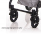 Комбинирана бебешка количка с обръщаща се седалка за деца до 15кг Lorelli Alba Premium Set, Steel Gray 10021472184 thumb 22