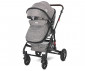 Комбинирана бебешка количка с обръщаща се седалка за деца до 15кг Lorelli Alba Premium Set, Steel Gray 10021472184 thumb 6