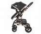 Комбинирана бебешка количка с обръщаща се седалка за деца до 15кг Lorelli Alba Premium Set, Lux Black 10021472186R thumb 8