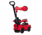 Детска музикална количка за яздене и каране с крака Lorelli Mercedes-G350D, червена 10400100001 thumb 4