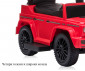 Детска музикална количка за яздене и каране с крака Lorelli Mercedes-G350D, червена 10400100001 thumb 5