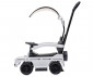 Детска музикална количка за яздене и каране с крака Lorelli Mercedes-G350D, бяла 10400100002 thumb 3