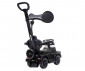 Детска музикална количка за яздене и каране с крака Lorelli Mercedes-G350D, черна 10400100007 thumb 4