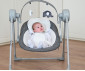 Електрическа бебешка люлка за новородено до 9 кг Lorelli Twinkle, Beige Rhino 10090080001 thumb 17