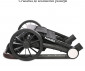 Комбинирана бебешка количка с обръщаща се седалка за деца до 15кг с включена чанта Lorelli Ramona, Steel grey 10021682184R thumb 24