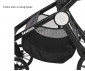 Комбинирана бебешка количка с обръщаща се седалка за деца до 15кг с включена чанта Lorelli Ramona, Luxe black 10021682186R thumb 17