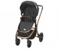 Комбинирана бебешка количка с обръщаща се седалка за деца до 15кг с включена чанта Lorelli Ramona, Luxe black 10021682186R thumb 5