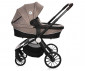 Комбинирана бебешка количка с обръщаща се седалка за деца до 15кг с включена чанта Lorelli Ramona, Beige 10021682207 thumb 3