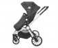 Комбинирана бебешка количка с обръщаща се седалка за деца до 15кг с включена чанта Lorelli Ramona, Silver stripe 10021682208 thumb 8