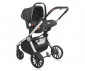 Комбинирана бебешка количка с обръщаща се седалка за деца до 15кг с включена чанта Lorelli Ramona, Silver stripe 10021682208 thumb 9