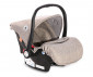 Комбинирана бебешка количка с обръщаща се седалка за деца до 15кг с включена чанта Lorelli Lora Set, Pearl beige 10021282182D thumb 11