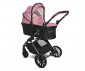 Комбинирана количка с обръщаща се седалка за новородени бебета и деца до 22кг Lorelli Glory 3в1, Pink 10021762301 thumb 2
