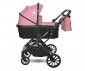 Комбинирана количка с обръщаща се седалка за новородени бебета и деца до 22кг Lorelli Glory 3в1, Pink 10021762301 thumb 4