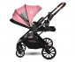 Комбинирана количка с обръщаща се седалка за новородени бебета и деца до 22кг Lorelli Glory 3в1, Pink 10021762301 thumb 8